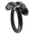 Precious Black Stone Esculpta Cock Ring IV