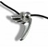 Silver Angel of Freedom Necklace