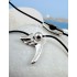 Silver Angel of Freedom Necklace