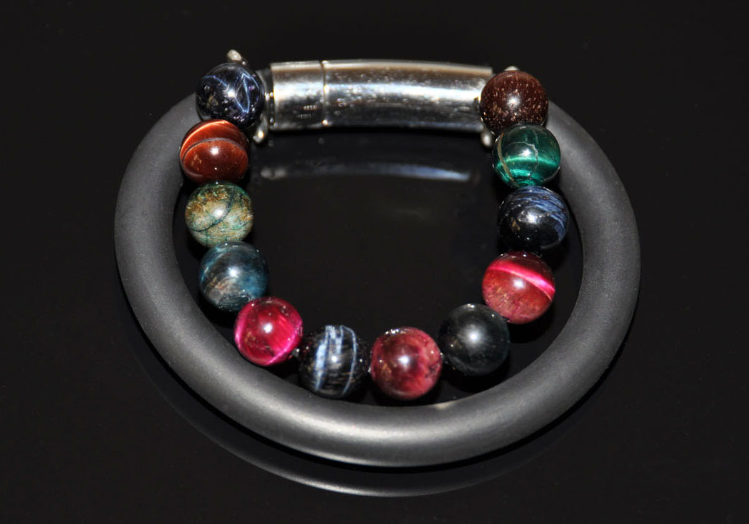  Semi Precious Stone Cock Ring