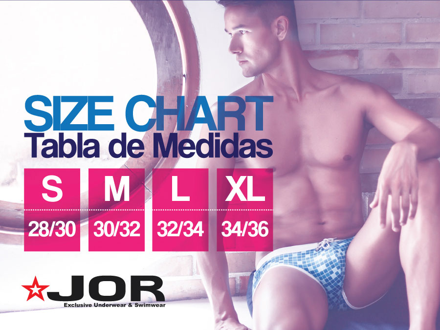 JOR Size Chart