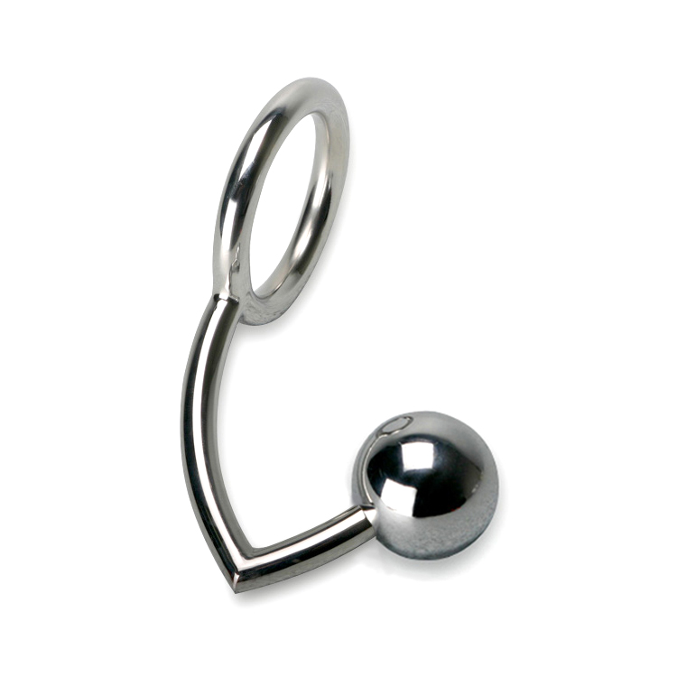 Stainless Steel Cock Ring Prostate Stimulator