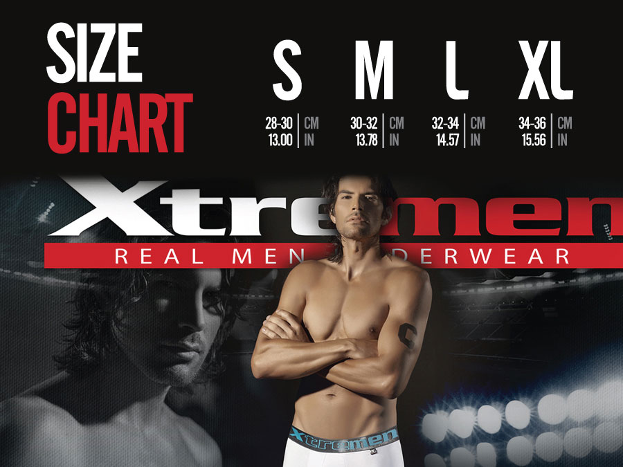 XtreMen Size Chart